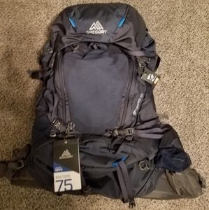 Gregory Mens, Baltoro 75 Liter Backpack, midnight blue, grey